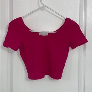 Forever 21 Pink Crop Top